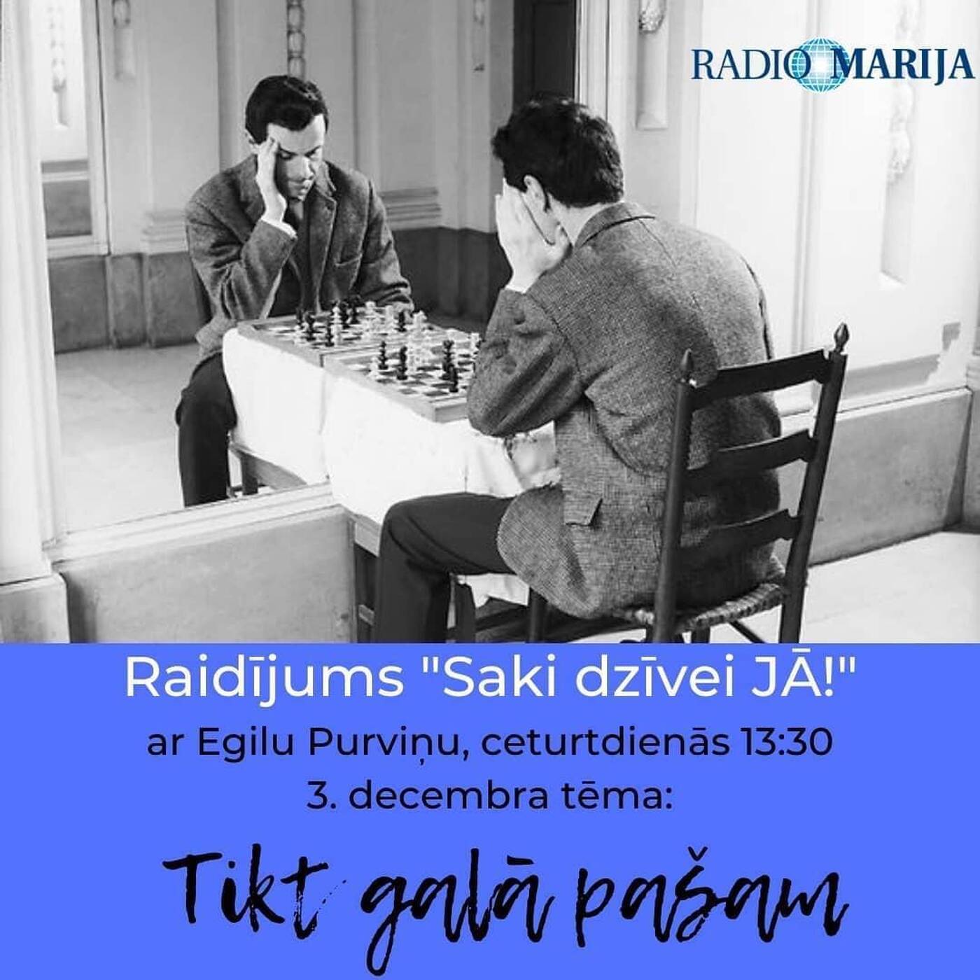 Saki dzīvei - Jā! | RML S06E11 | Tikt galā pašam | Egils Purviņš | 03.12.2020 episode artwork