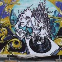 Tekno graff by Freecheese23