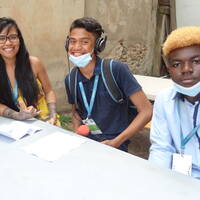 Actions jeunes - Talents de quartiers &amp; Graines de Reporters au festival pause Guitares 2021 by Radio Albigés