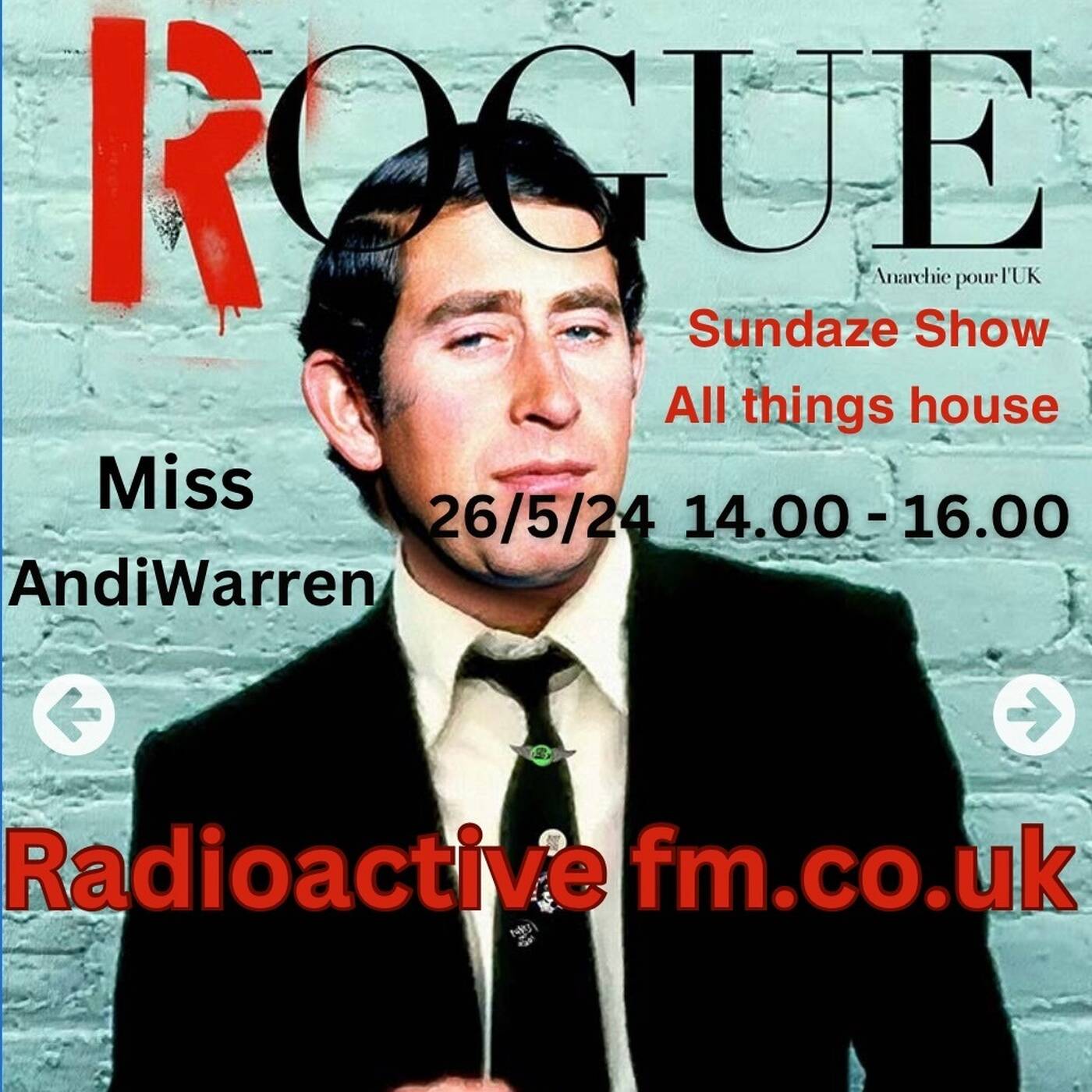 AndiWarren Sundaze Show 26th May 2023 All things house episode artwork