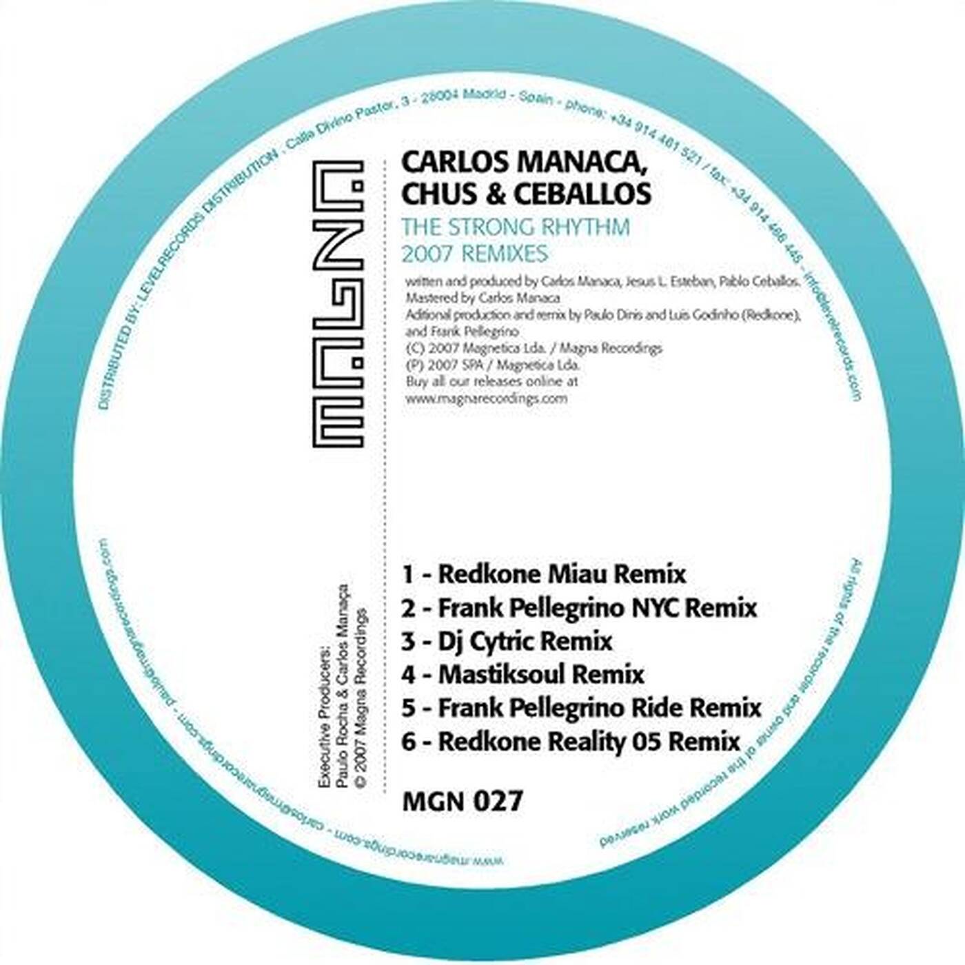 Manaça, Chus & Ceballos - The Strong Rhythm (4 Da People 2010 Higher Remix) episode artwork