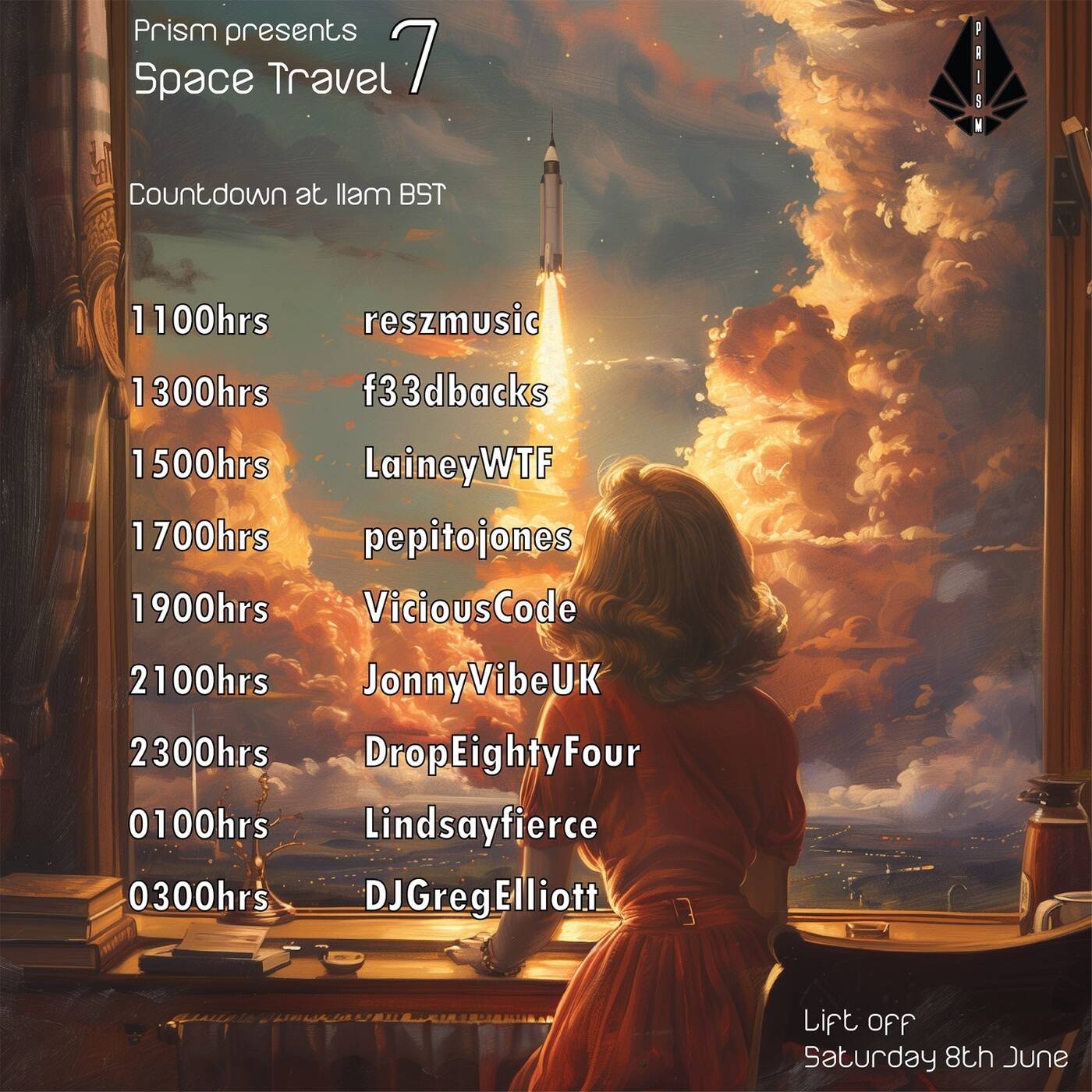 Prism pres Space Travel #7 (June 8th 2024) episode artwork