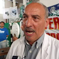 Victor Aramayo - Secretario General APUAP - Marcha intersindical by unjuradio03