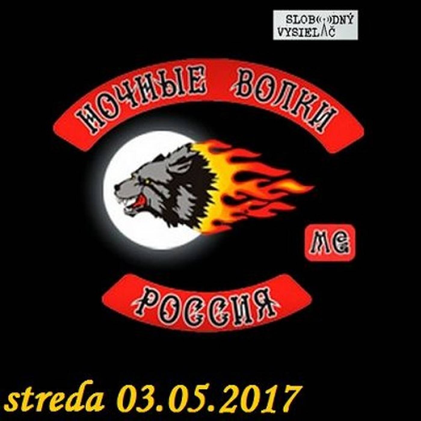 V prvej línii - 2017-05-03 Noční Vlci v rádiu Slobodný Vysielač episode artwork
