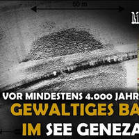 Vor mindestens 4000 Jahren: Riesiges versunkenes Bauwerk auf dem Grund des See Genezareth in Israel by NuoFlix