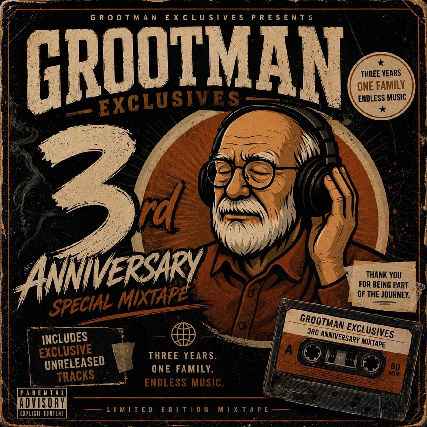 Play Grootman Exclusives 3rd Anniversary Special Mixtape