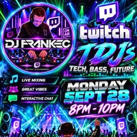 TDJ's Tech, Bass, Future Train by DJ FrankEC (9-28-26) by DJ FrankEC