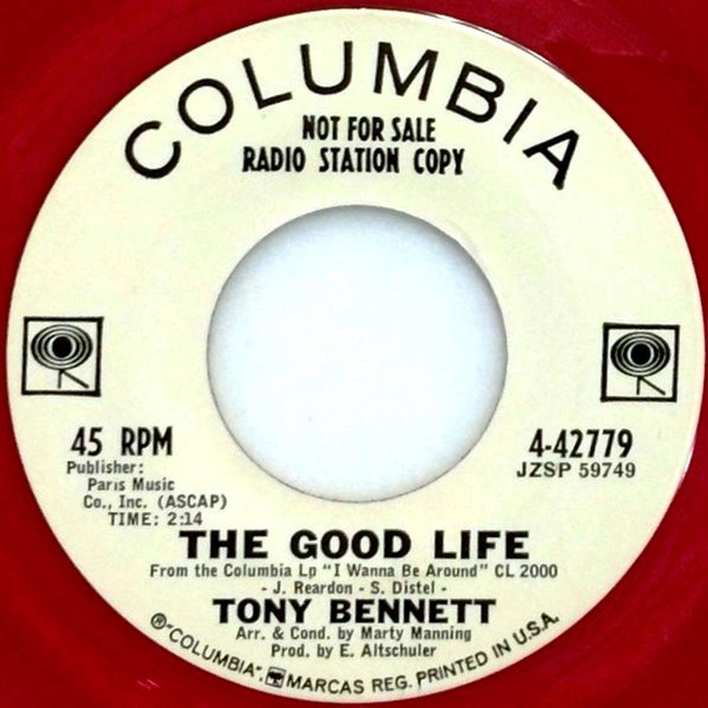 Tony Bennett - Good Life (45 Promo) episode artwork