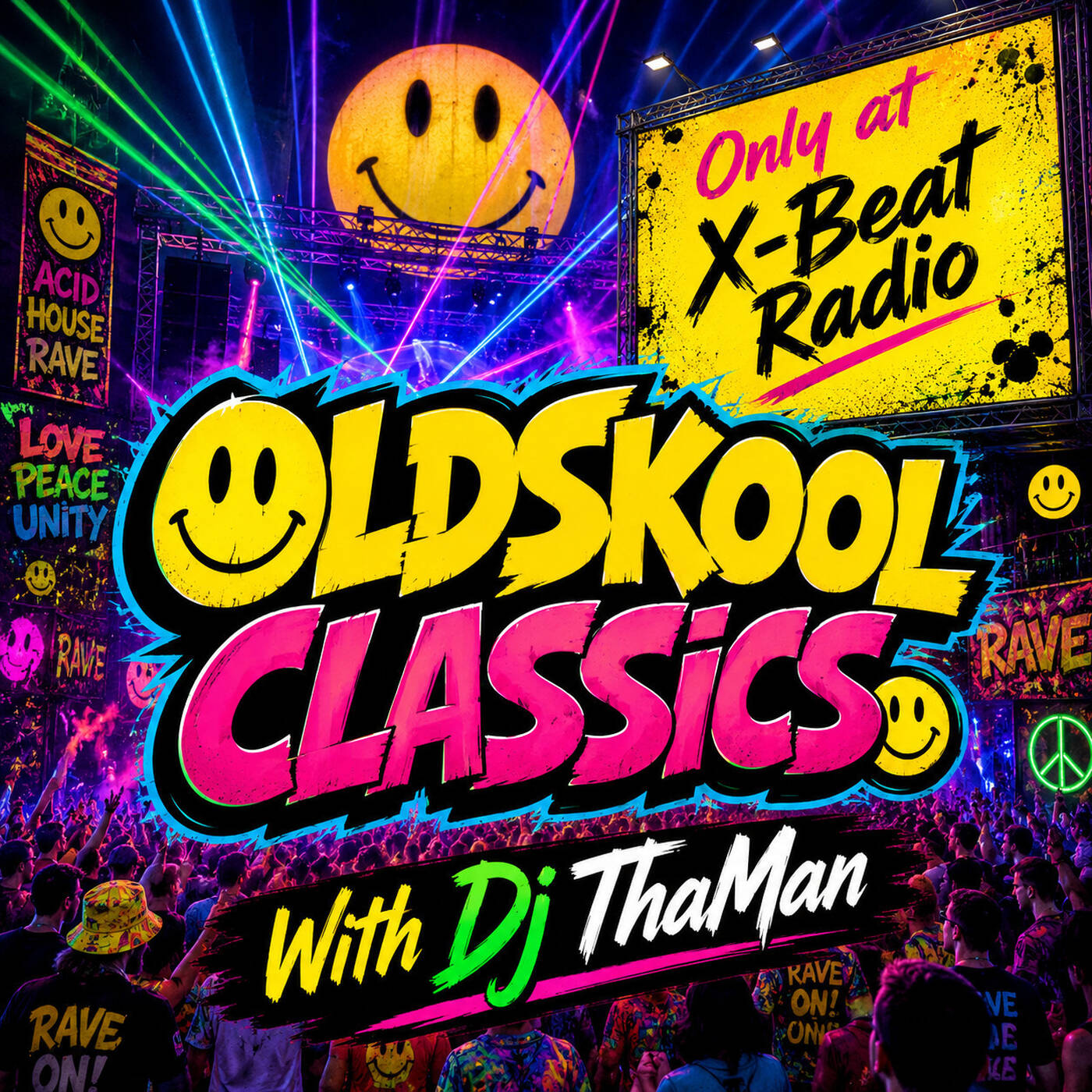 X-Beat 90's Dance Classics [April 2026] - Dj ThaMan episode artwork