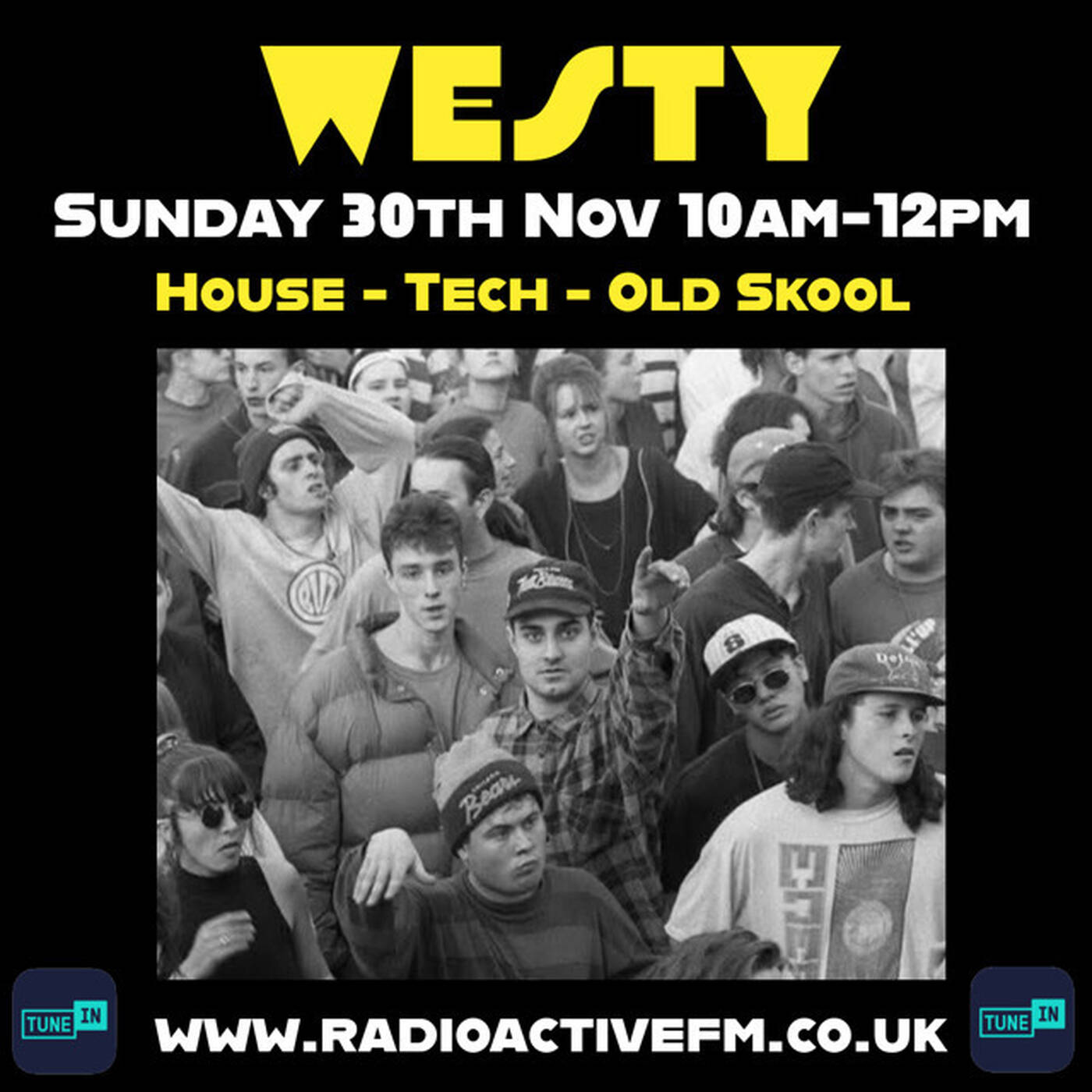 Westy Radioactive FM - House & Tech House - Sunday Sesh Set 112 (Part 1)