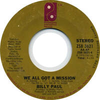 Billy Paul - We All Got A Mission (Ramsey Hercules Edit) by Ramsey Hercules