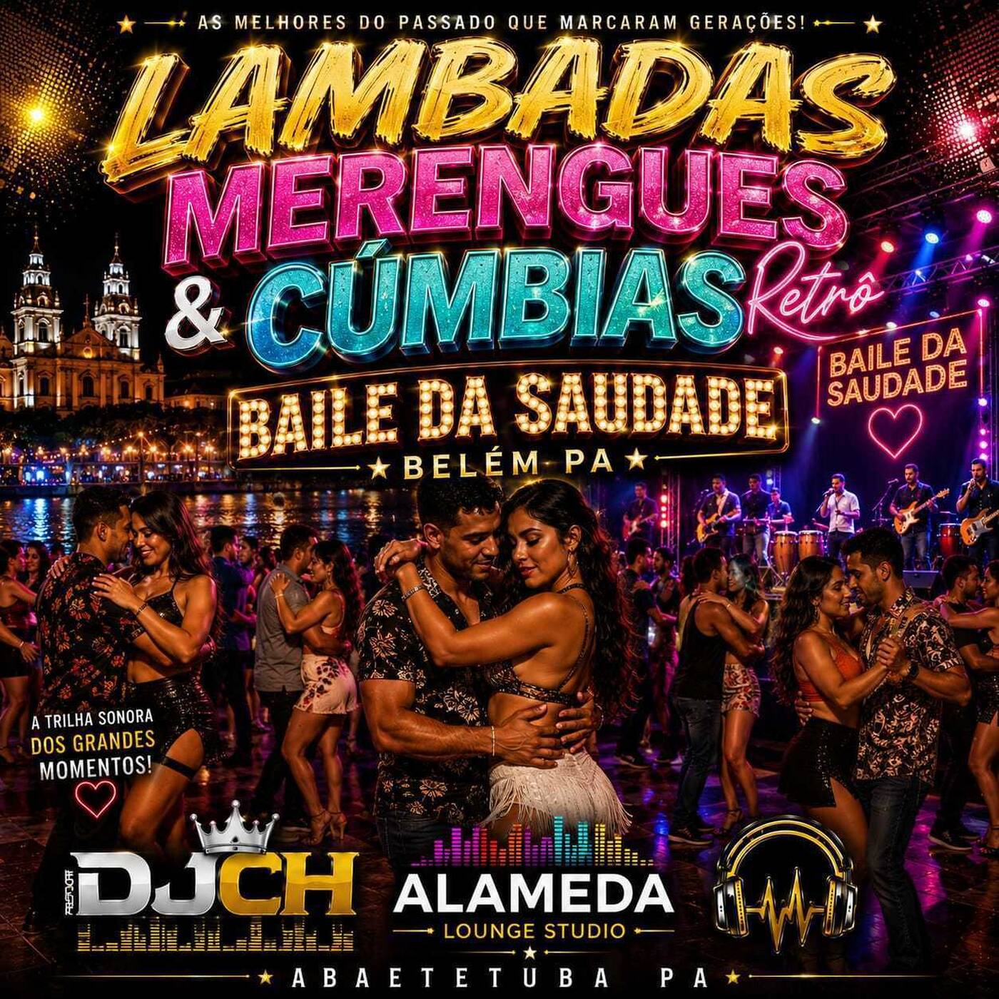 LAMBADAS MERENGUES & CÚMBIAS RETRÔ BAILE DA SAUDADE BELÉM PA episode artwork