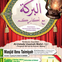 350809 Ust. Usamah Mahri – [Sesi 1] Keberkahan Bersama Para Ulama Kibar Diantara Kalian by Al-Fawaaid.My