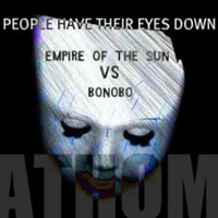 People have their eyes down by athom
