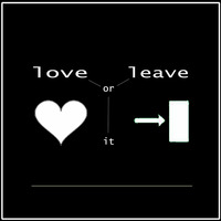 &quot;Love or Leave it&quot;  o115 by Marcel Bahr