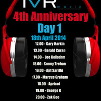 Gary Harkin IVR 4th anni pt1 - http://innervisionsradio.co.uk by IVRmusic