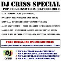 Pop Progressive Mix (Oktober 2013)- DJ Criss M. #1 by DJ Criss M.