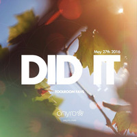 Onyro May 27th Did It - (Toolroom Favorites) by Anthony Kyriazis