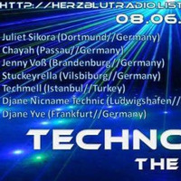 Technoeden Podcast Show #8 By Jenny Voß by  Herzblutradio German Deep House 25.11.2017 Jenny K.