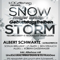 Snow Storm &quot;Holger Becker's Bday&quot; 23.01.2016 - Ben Strauch by Ben Strauch (ex-Klangmeister)