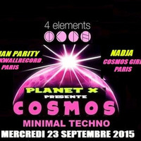Nadja B2B Julian Parity @ 4 Elements / &quot;Cosmos&quot;, Paris (23/09/2015) by Julian Parity