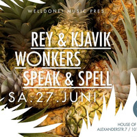 Welldone! showcase at House of Weekend Berlin 27.06.2015 by speak&spell