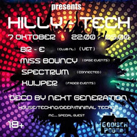 DJ set @ Hilly - Tech, october 7, 2016 by Br-e