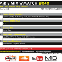 MIB MIX-N-MATCH #040 [ 130 BPM ] MIBROADSHOW-COM by MIB Roadshow