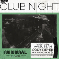 AFR x Minimal - Club Night #1 by Aurora Fields Radio