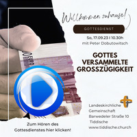 Gottes versammelte Großzügigkeit by tiddische.church