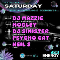 Psycho Cat  Live On Energy1058 22.06.2024 by Psycho Cat (Mixes and Production)