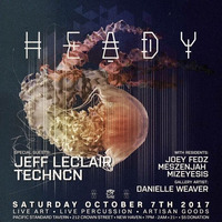 JOEY FEDZ  - Live @ HEADY at PST - 10.07.17 by HEADY
