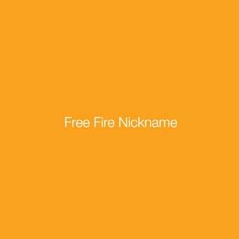 Free Fire NickName