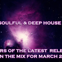 THE SOULFUL AND DEEP HOUSE WITHIN MARCH 2019 by Andy Beggs Musical Jukebox.....