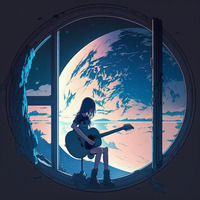 ギターと孤独と蒼い惑星(Guitar, Loneliness and Blue Planet) by yostos