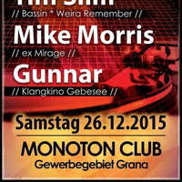 Gunnar - LIVE @ Monoton Club Grana 26.12.15 by Sven aka Svenson