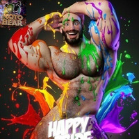 Funny, Happy &amp; Free (Pride 19) by Kotobear by Arturo kotobear