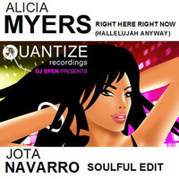 Alicia Myers - Right Here Right Now ( Jota Navarro SoulFul Edit ) by JOTA NAVARRO aka. COOLDEEPER