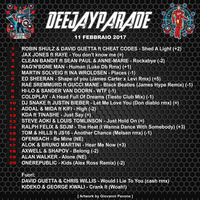 Deejay Parade 11 febbraio 2017 by Deejay Parade