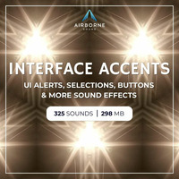 Interface Accents Sound Library Audio Demo Preview Montage by airbornesound