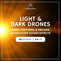 Light and Dark Drones Sound Library Audio Demo Preview Montage by airbornesound