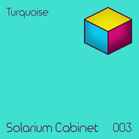 Solarium Cabinet - Turquoise 003 by Joriksun