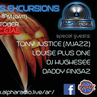 Monday Bass Excursion Show 22nd October 2018 with Tony Justice, Louise Plus One &amp; DJ Hughesee by Monday Bass Excursions