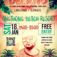 Delano - Angthong Beach Resort Island - Thai by Techno Music Radio Station 24/7 - Techno Live Sets