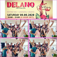 Delano - Destino Beach Bar - Zambratija Croatia by Techno Music Radio Station 24/7 - Techno Live Sets