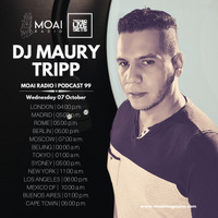 Dj Maury Tripp (Colombia) - MOAI Radio | Podcast 99 by Techno Music Radio Station 24/7 - Techno Live Sets