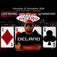 Delano - Delano &amp; Friends With(Elakto - Fac3Off - Robymrage) by Techno Music Radio Station 24/7 - Techno Live Sets