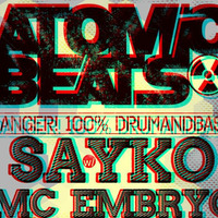 Sayko &amp; Mc Embryo live @ Atomic Beats - 3 Opice - Vsetin (free download) by sayko