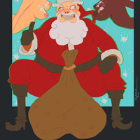 Santas Big Package by Nokem