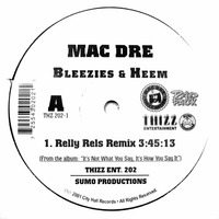 Mac Dre - Bleezies & Heem (Relly Rels Remix) by Relly Rels
